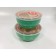 Elrington Saletniks set “Airgraph. Emerald ", with plastic lids, 2 pcs