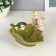 Souvenir Ceramics stand "Zaychat on a leaf" 10x17.5x11 cm