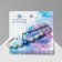 Pin-shaped “from the evil eye” 6cm, the color of the white-blue in silver