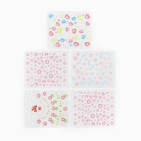 Nail stickers, multi -colored mix-2