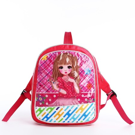 Baby backpack on lightning, pink color-4