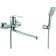 Bath mixer Rush Bering BE5535-51, single-leaf, long spout, shower set, chrome 527874