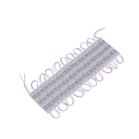 SMD5630 LED module, 1.5 W, 3 LED, 135 LM, IP65, 6500K, 12V white, set 20 pcs.-1