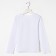 School blouse for a girl, white color, height 134 cm