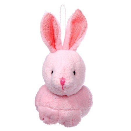 Soft toy "Rabbit", on the suspension, the colors of mix-3