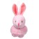 Soft toy "Rabbit", on the suspension, the colors of mix