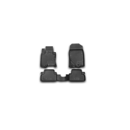 Rugs in the interior Infiniti EX35 2008-2016, 4 pcs. (polyurethane)
