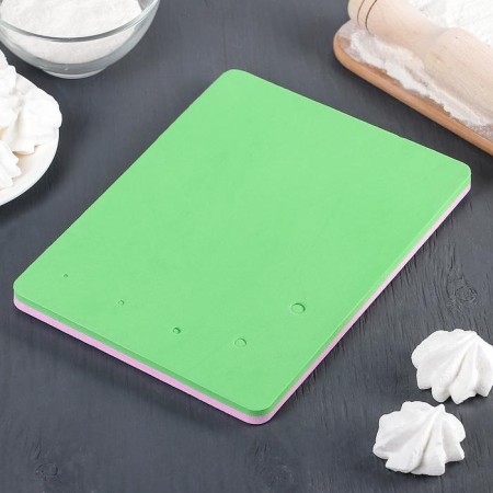 Mat for modeling and drying colors from mastic, 25 × 20 × 1.5 cm, color mix-3