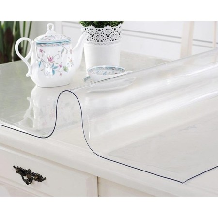 Silicone coating is a transparent dekoreelle 0.8x20 m, thickness 0.8 mm