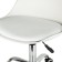 A chair for the operator Brabix Eames MG-310 Ch, chrome, white plastic, eco-leather white