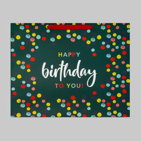 Package Gift Laminated Vertical, packaging, “Happy Birthday”, XL 49 x 40 x 19 cm-4