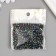 Beads for creativity Plastic "Rhombus Crystal Holography Gasoline" Set 20 grams 0.4x0.4 cm