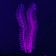 Silicone Aquarium plant, luminous in the dark, 4.5 x 15 cm, purple