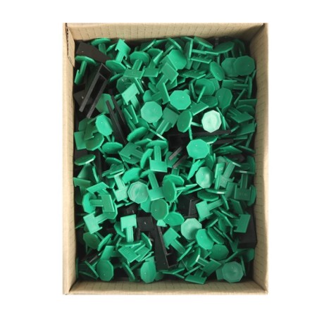 LOM tile leveling system, 3 mm clip + wedge (250/250 pcs.), Box-1