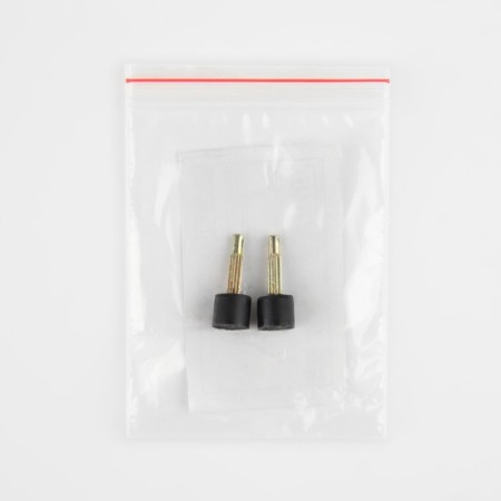 Heels for heels, d = 7 × 6 mm, 2 pcs, black color-3