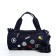 Youth bag with a zipper, blue color