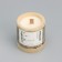 Aromatic candle in the bamboo "Bamboo barrel", soy wax, 25 hours, 150 gr, 8.5x8 cm