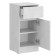 Chest of drawers, 350 × 360 × 730 mm, milk