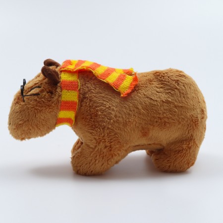 Soft toy "Capybara. Harry ", 10 cm, with scarf and glasses-1