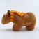 Soft toy "Capybara. Harry ", 10 cm, with scarf and glasses