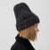 Women's hat minku with gateway, size 54-56, black color