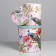 Set of boxes 5 in 1, gift packaging, Flowers, 13 x 14–19.5 x 22 cm