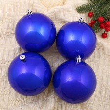 Set of balls plastic D-10 cm, 4 pcs 