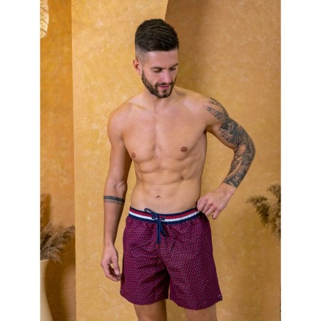 Male ISee shorts, size 50, burgundy color-2