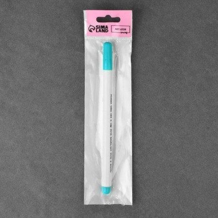 Fabric marker, water -soluble, 14 cm, blue color-3