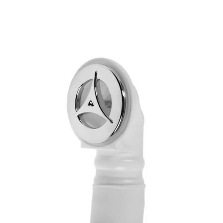 Overflow for Aquant washing, with a chrome mirror grill d = 36 mm, round-1