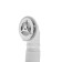 Overflow for Aquant washing, with a chrome mirror grill d = 36 mm, round