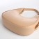 Bag Women's Baget with a zipper, beige color