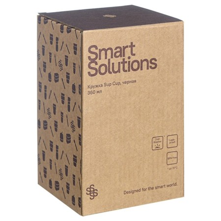 Mug Smart Solutions Sup Cup, 360 ml, black color-5