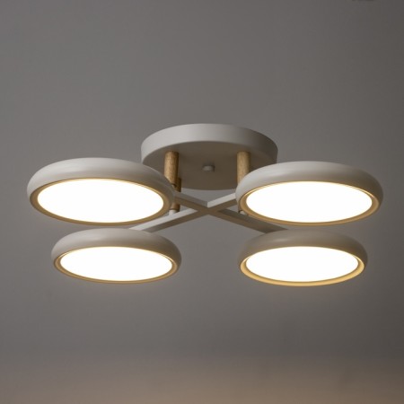 Causte "Alice" 4XLED 96W 3000-6000K White 60x60x13 cm-2