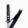 Suv. Product Katana 3V1 on a stand, scabbard wood, black gloss 54/81/100cm, hilt mix