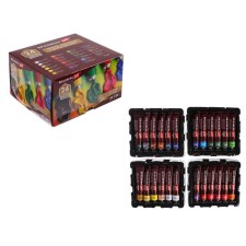 Oil art, set 24 colors x 22 ml, Brauberg Art Premiere