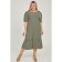 Women's dress, size 62, green color