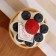 Mulyage - Magnet "Muffin with Strawberry" 6x6x8cm