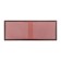 O-111-138 cover for studios. O -111 ticket, red dark smooth - 138