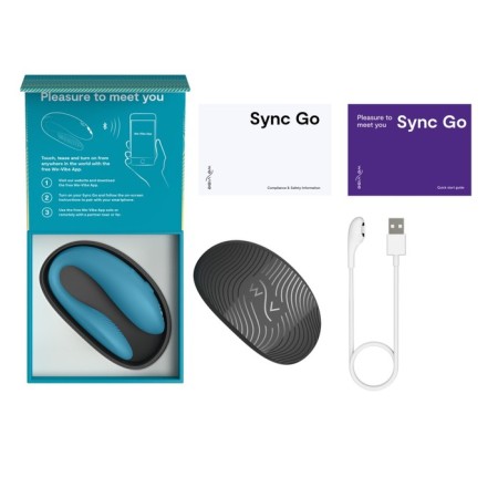 WE-VIBE SYNC GO vibrator, 7.5 cm, turquoise-7