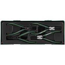 A set of forceps for the locking rings of Jonnesway AG010002SC, 4 items