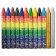 Loves wax 12 colors (10 classic + 1 gold + 1 silver) "Magic palette", round