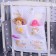 Organizer for storage for the crib "Our Princess", 50 x 40 cm, 7 pockets