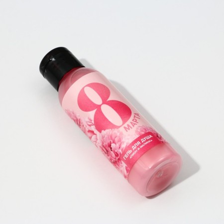 Shower gel “From March 8!”, 100 ml, peony and raspberry aroma, pure happiness-2