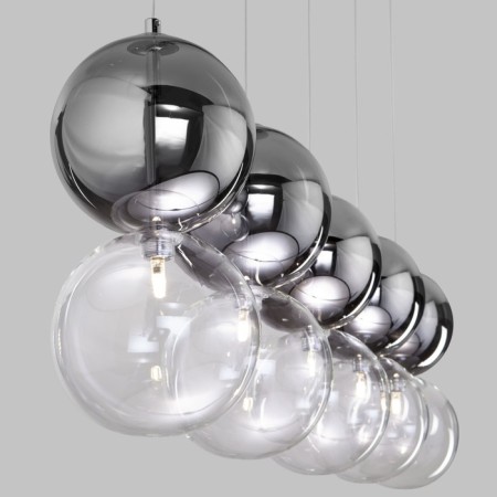Suspended lamp with glass ceilings SELISA, 3W, G4, 100x15 cm-1