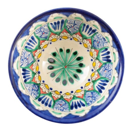 PIALA RISTAN CIRAMICA "Flowers", 11.5 cm, large, mix-5