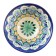 PIALA RISTAN CIRAMICA "Flowers", 11.5 cm, large, mix