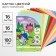 Cardboard tinted, A4, 16 sheets, 16 colors, moped, bilateral, in a package, 180 g/m², Smeshariki