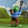 Garden Lanter "Frog in a sweater with a lantern" 58cm