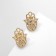 Earrings Metal "HAMS HAND", Color Gold